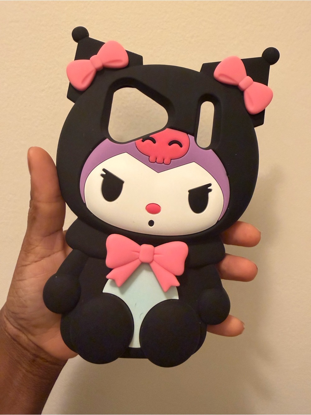 iPhone 17 pro max Kuromi 3d soft silicone case